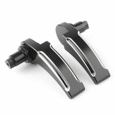 Black Saddlebag Lid Lifter Latch Handle Lever For Harley 14-21 Street Road Glide
