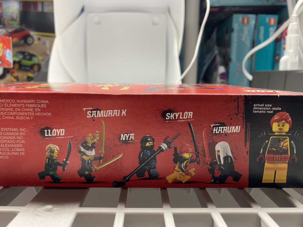 Retired Lego Ninjago THRONE ROOM SHOWDOWN Set #70651 w/ Nya
