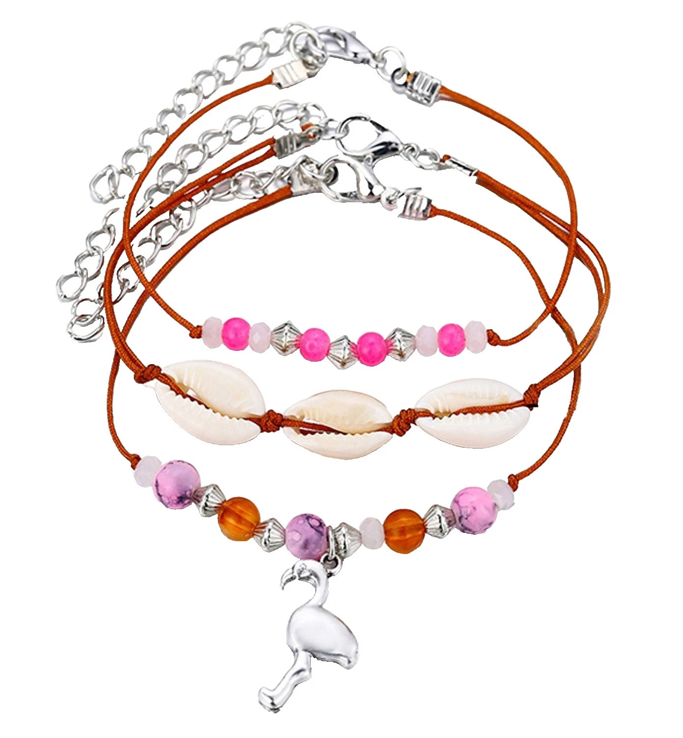 Pearl Shell Fashion Anklets