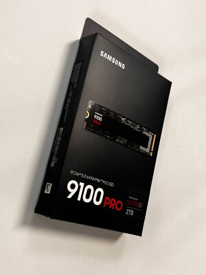 New Samsung 9100 PRO 2TB PCIe 5.0 x4 NVMe M.2 SSD MZ-VAP2T0B