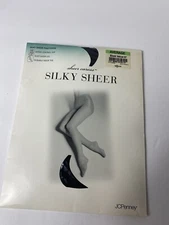 Silky Sheer Pantyhose Black Velvet 87