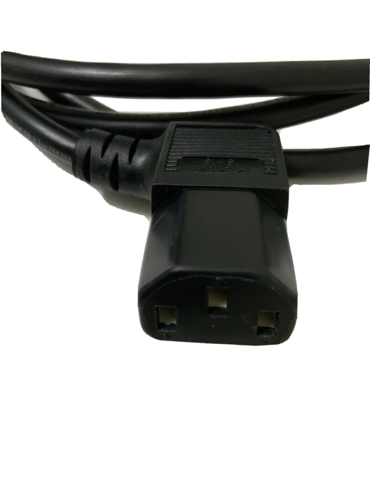 3-Prong 6 foot AC Power Cord I-SHENG E55943 SP-305B LL41230 10A 125V 1250W IS-15 - Image 2 of 3