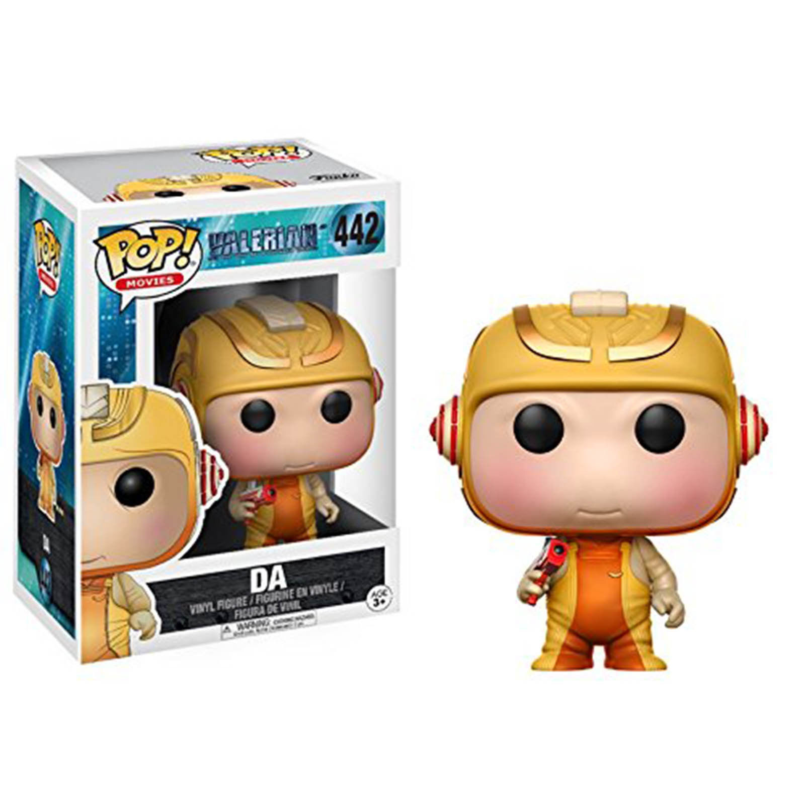 Pop Movies Valerian 442 DA Vinyl Figure Valerian And The City SAS Funko 2017