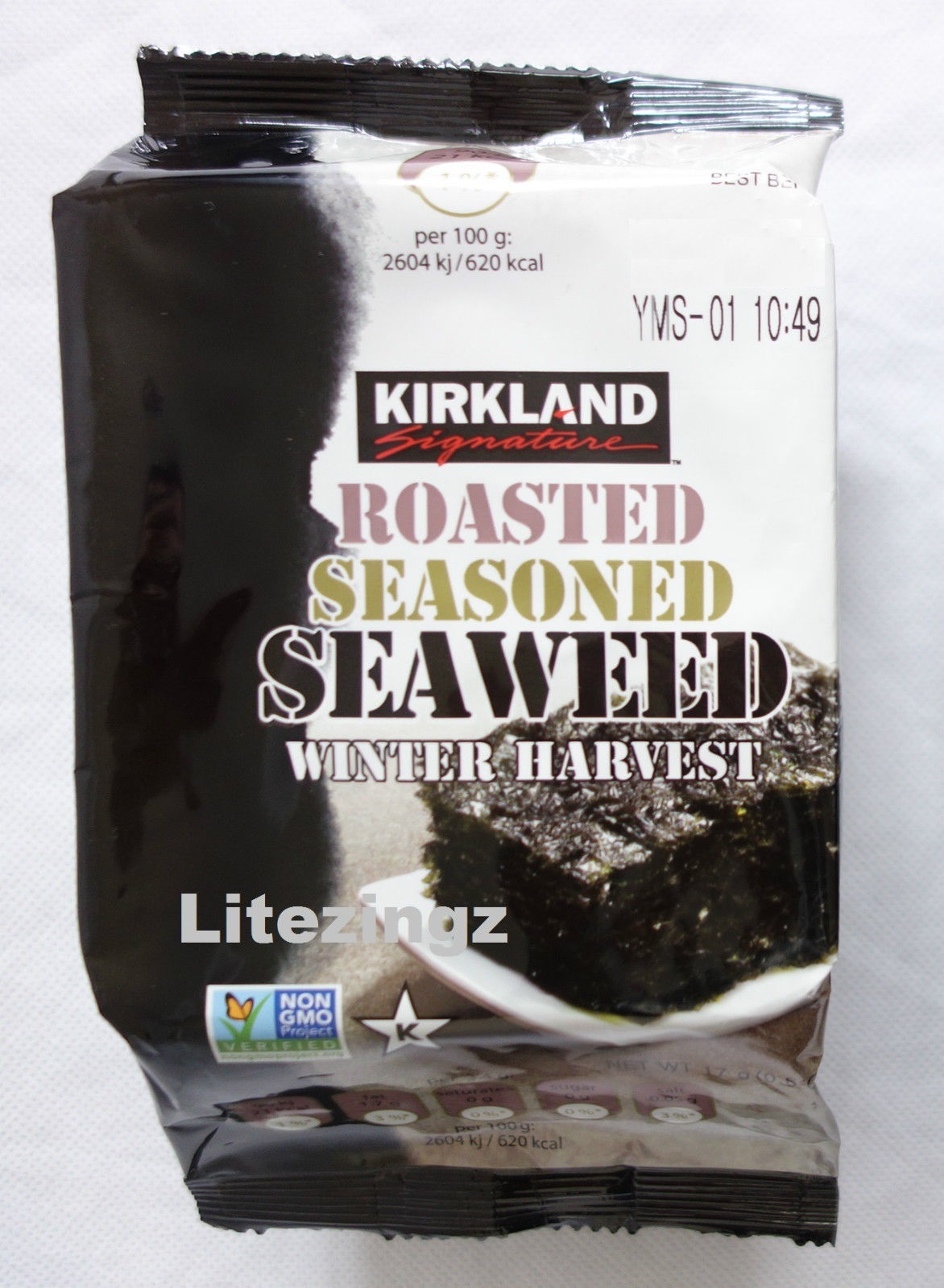 2, 4, 6, 8,10 Kirkland Roasted Seasoned Seaweed Winter Harvest Tasty
