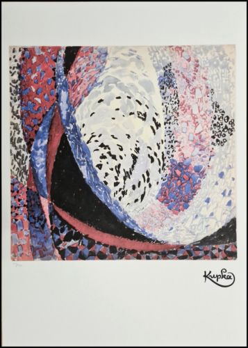 FRANTISEK KUPKA * Amorpha * lithograph * 70x50 cm *limited # 215/350 CMOA signed - Bild 1 von 8
