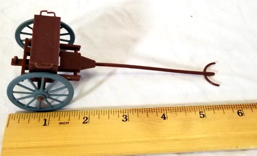 Lote de 20 piezas Caisson Fortificación Caballos Guerra Civil Revolucionario Juguetes de Plástico Ejército Foto 4 de 4