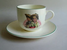 French Breakfast Set Les Petits Jardinieres - Little Gardeners Cup & Saucer