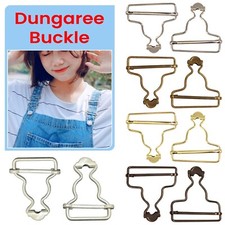 Dungaree Fasteners Clip Brace Buckles for Maternity Dresses 25/30/42/45mm