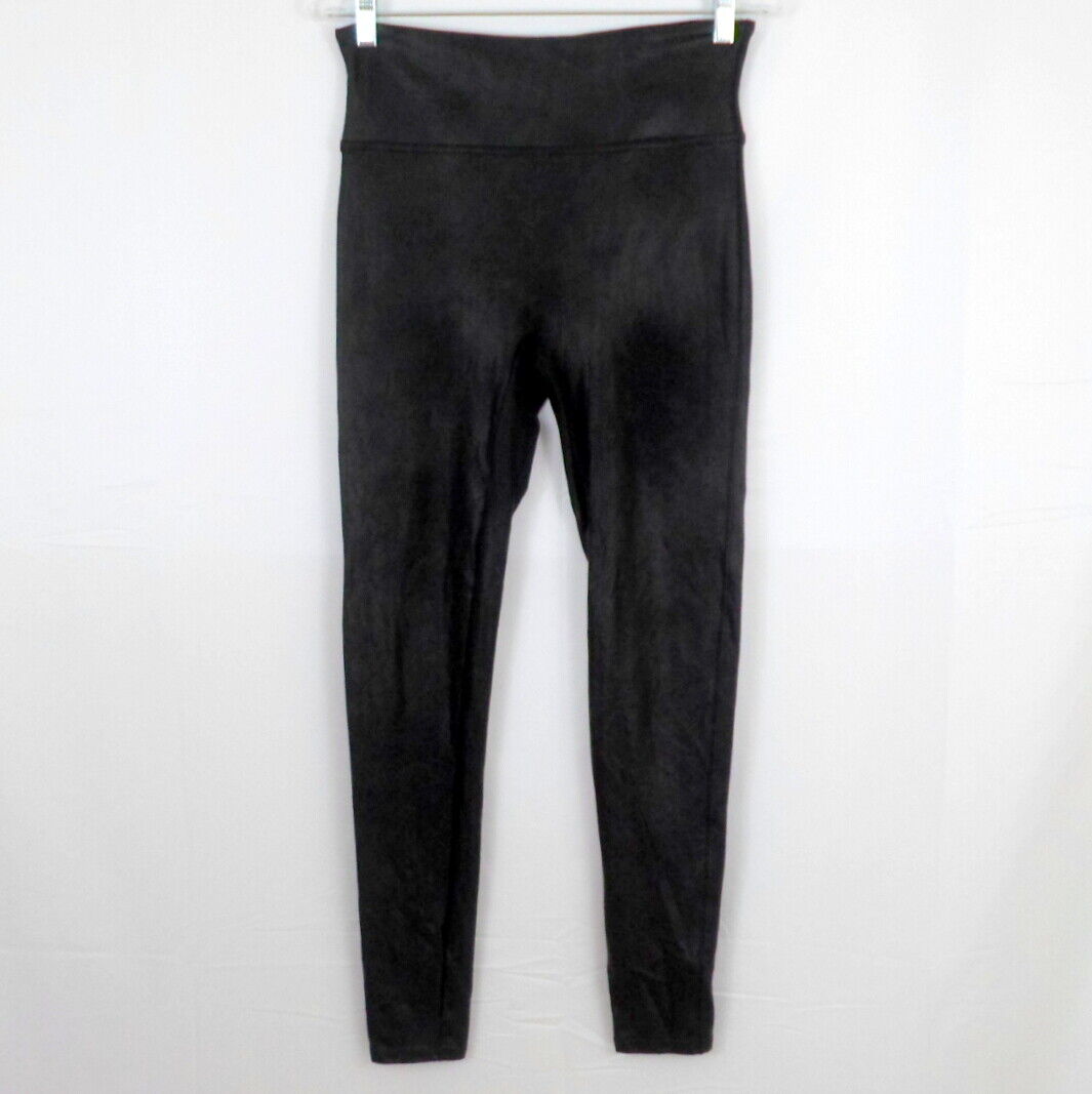 SPANX sz XL 67% OFF of fixed price Faux Black Al sold out. Leather Solid Leggings