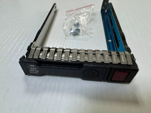Genuine HP 651687-001 651699-001 G8 G9 Gen8 2.5" HDD Tray Caddy with screws - Picture 2 of 4