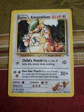 Pokémon TCG Blaine's Kangaskhan Gym Heroes 36/132 Regular Unlimited Uncommon