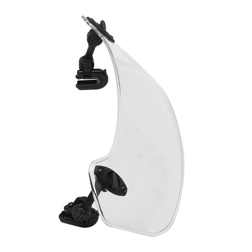 Clip On Motorcycle Windshield Extension Spoiler Wind Screen Deflector Universal - Picture 18 of 20