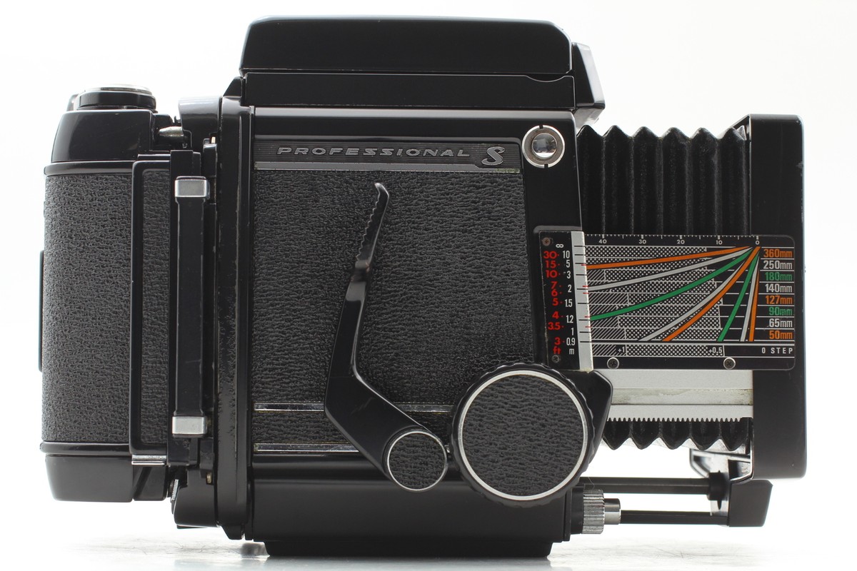 Exc+5] Mamiya RB67 Pro S Film Camera Sekor C 127mm f 3.8
