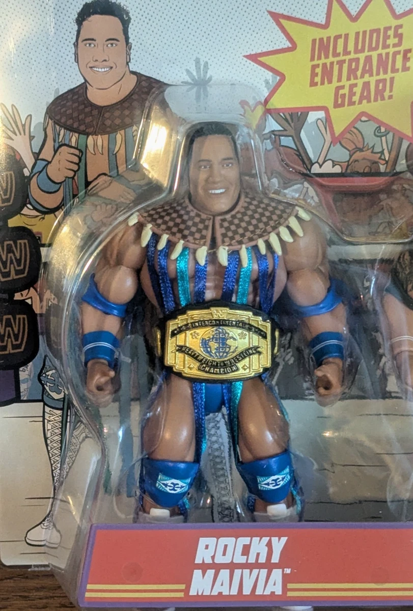 Rocky Johnson In Sports Action Figures for sale | eBay
