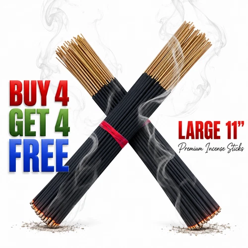 100 Incense Sticks 11" Bulk Pack Wholesale Hand Dipped Mix Match Variety Lot