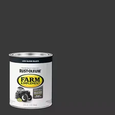 Rust Oleum Specialty Farm Implement Low Gloss Black Paint Quart Pack Of 2