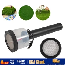 Static Grass Applicator Kit Electrostatic Flock Landscaping Flocking Machine usa
