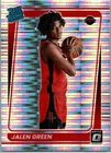 2021-22 Donruss Optic Target Exclusive SP Silver Pulsar Prizm Jalen Green RC