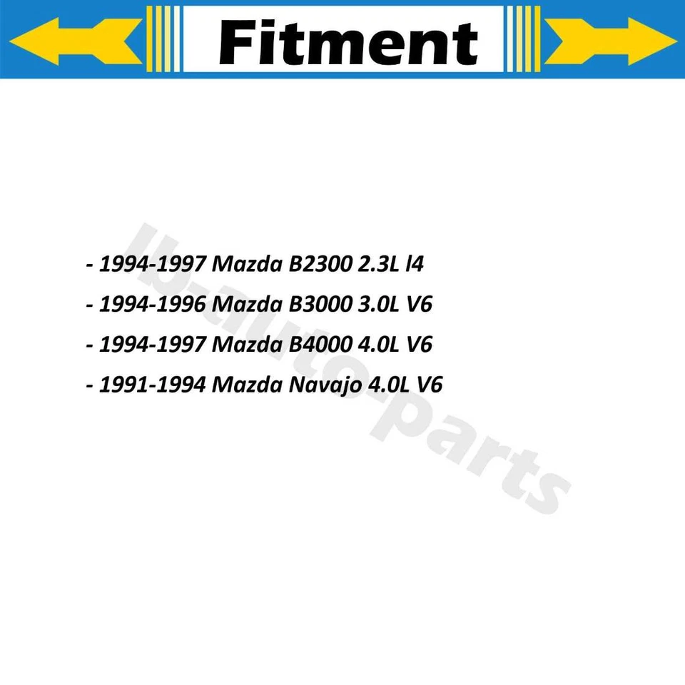 Kit de resistencia de motor soplador HVAC para Mazda B2300 1994 1995 1996 1997 Foto 2 de 3