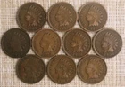 [Lot Of 10] Indian Head Pennies, Random Dates, Choose How Many Lots Of 10