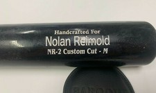 Nolan Reimold Baltimore Orioles Game Used Marucci Bat W/ Crack NR2- Custom Cut M