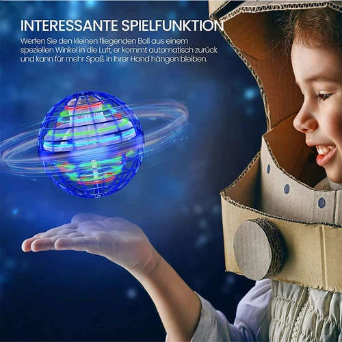 Neu Hover Ball Fliegender Ball LED Spinner Ball Flying Orb Kinder Spielzeug Gift - Bild 5 von 17