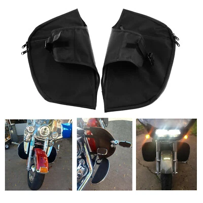 Sac chauffe-jambes Soft Lowers Chaps Jambières Pour Harley Touring Road Glide - Photo 1/4