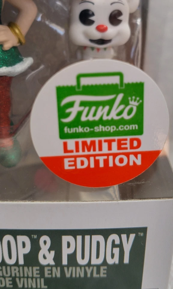 FunkoPop ANIMATION Elf Betty Boop & Pudgy, Figuras De Vinilo. - Imagen 2 de 4