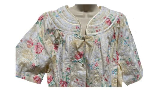 Leisure Life Women Spring Floral Short Sleeve Sleep Wear Pajamas Size 1X - Picture 8 of 25