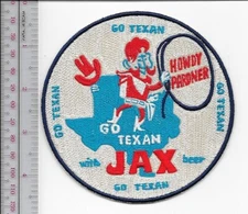 Beer Football Dallas Texans & Jax Beer 'Go Texans Howdy Pardner' 1960 NO TARIFF