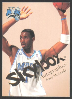 2003-04 Skybox Autographics Tracy McGrady Orlando Magic #12 | eBay
