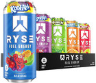 Ryse Fuel Energy Drink - Variety Pack - Sugar Free, Gluten Free & Vegan - 200Mg