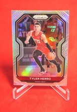 Tyler Herro Silver 2021 Prizm Basketball Card #218