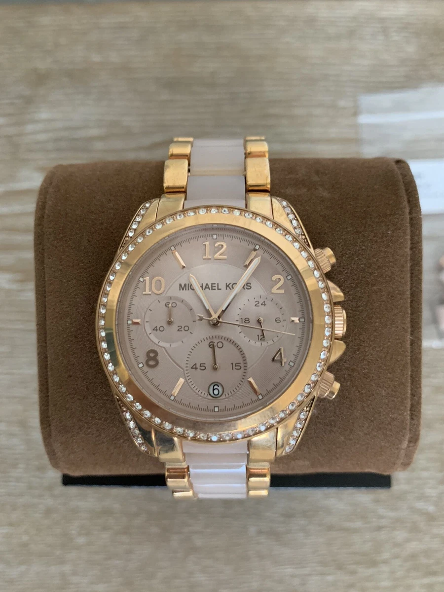Michael Kors Gorjana Watch Chloe Mini Stud Rose Gold Yellow Gold