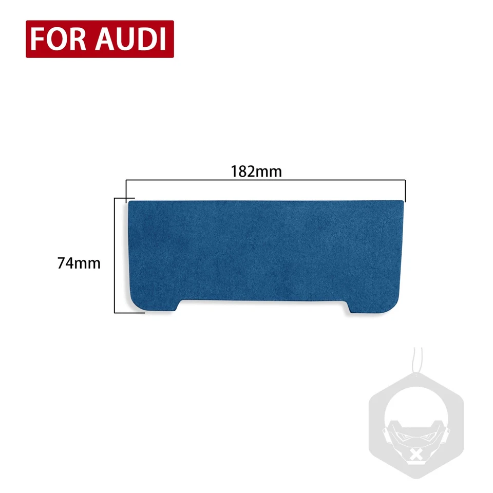 Blue Suede Interior Cigarette Lighter Panel Cover Trim For Audi A4 A5 Q5 09-18 Foto 2 de 4