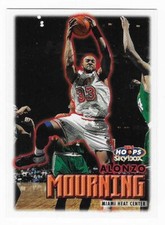 1999-00 NBA Hoops Alonzo Mourning Miami Heat Basketball Card #152 HOF