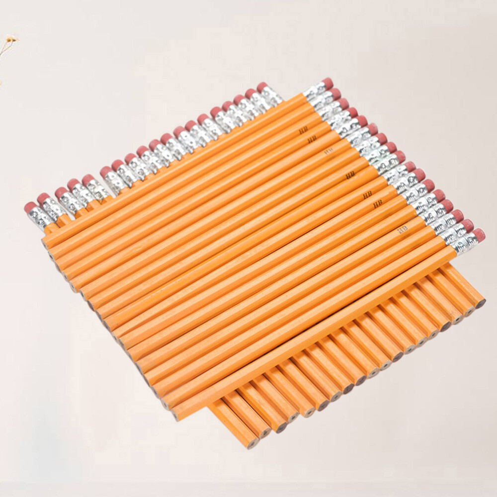 S L1200 40 pcs wooden pencil pupils pencils for preschoolers practical simple