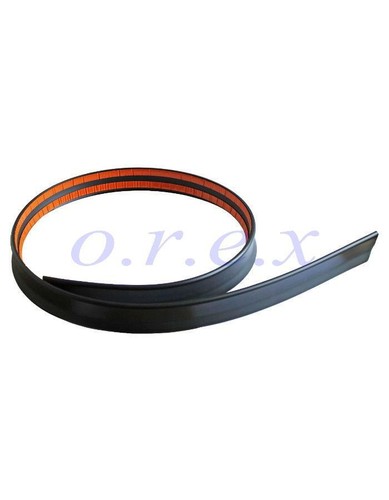 1x Black Lip Rubber 135cm fit Car Vehicle Rear Trunk Roof Boot Spoiler Wing Trim - Picture 2 of 7