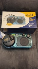 Freeplay S360 Self Powered Energy blue Clear Radio, solar, windup New