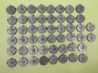 Lot Of 50 Vintage Novelty Coca Cola 2 Blade Round Folding Knives Matte Metal USA