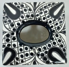 Mexican Pottery Kleenex Holder Talavera Ceramic Home Kitchen Bathroom Hand paint