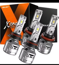US X5 SEALIGHT H11/HB4 Low Beam 9005/HB3 High Beam LED Headlight W/Bulbs