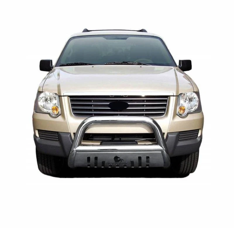 Placa de deslizamiento Black Horse Bull Bar SS apta para Mercury Mountaineer 2006-2010 Foto 4 de 4