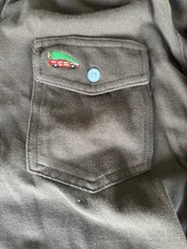 Criquet Long Sleeve Christmas Vacation Men’s Shirt Large L Knit Players Vintage