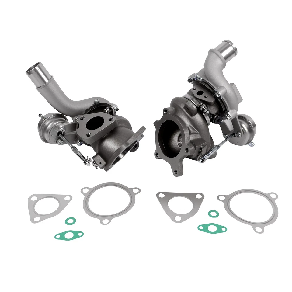 Left+Right Turbo Turbocharger AA5E9G438GD For 10-19 Lincoln MKT MKS Ford Flex Foto 4 de 4