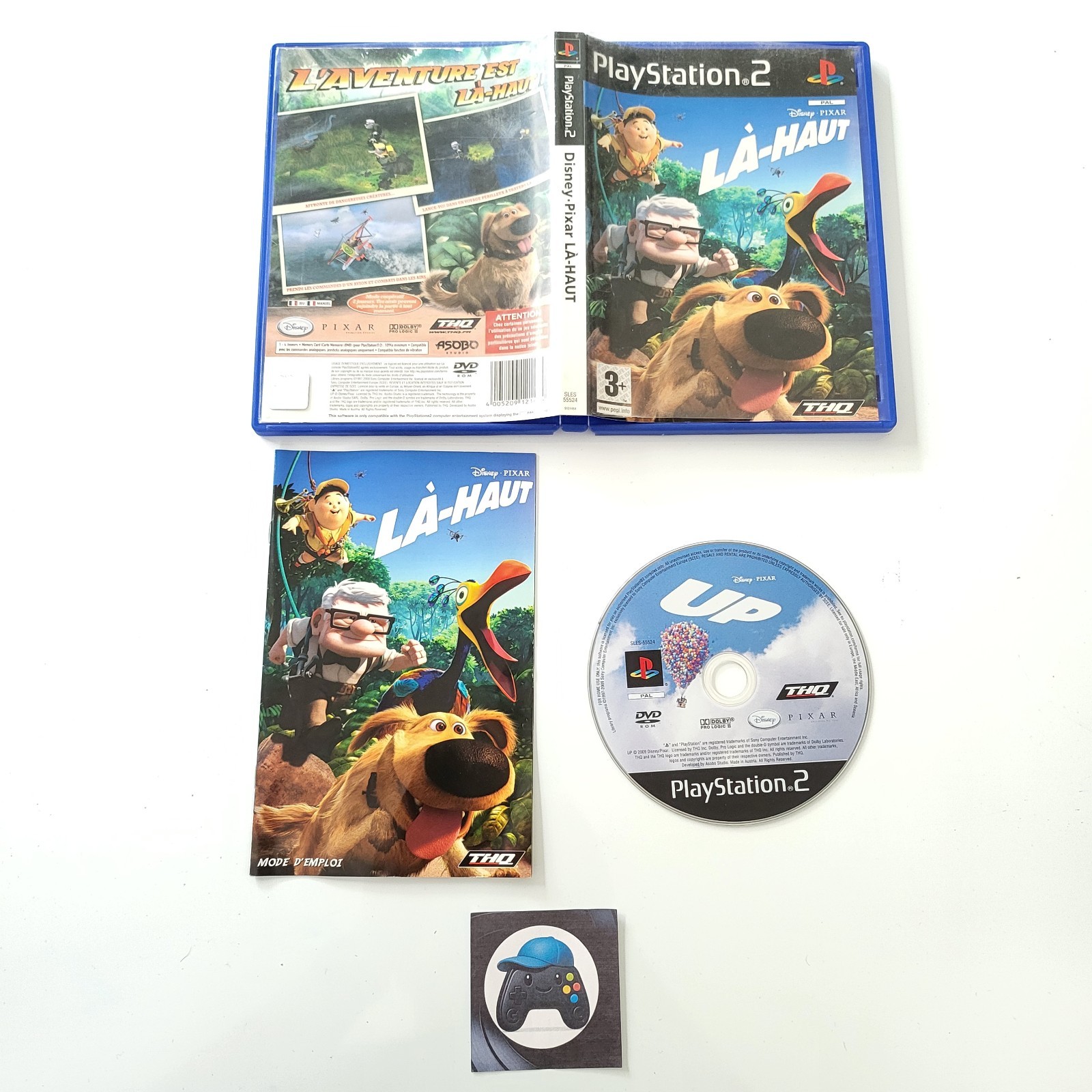Disney-Pixar Là-haut : Jeu complet pour Ps2 en VF