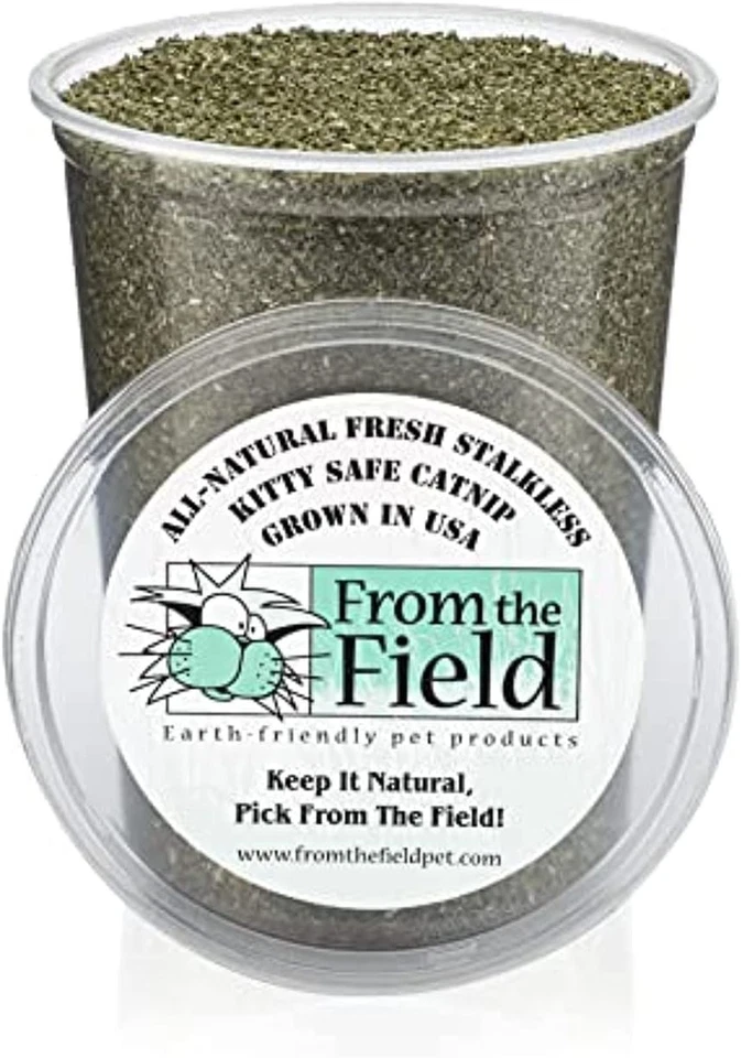 Fine Ground Stalkless Catnip for Cats Toys and Play 6oz Eco-Friendly - Image 3 of 4