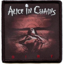 Patch - C&D Visionary - Alice In Chains Dirt 3.25"x3.25" NEW Iron-On