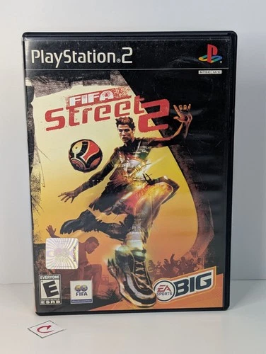 FIFA Street 2 (Sony PlayStation 2, PS2 2006) Game Disc and Case