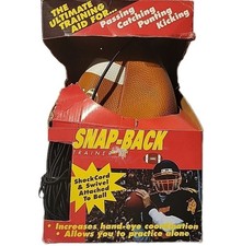 Football Kick Punt Pass Skill Training Tool Self-Study Elastic Cord Ground Stake